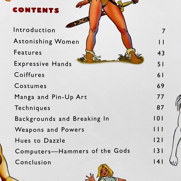 How To Draw Those Bodacious Bad Babes Of Comics McLaughlin & Gold 1999 First Edi - Picture 5 of 9